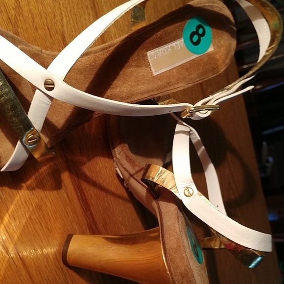 N NWT@$180 Michael KORS Mirrored Heel ITALIAN LEATHER Mfg Price was $260 - Picture 5 of 7